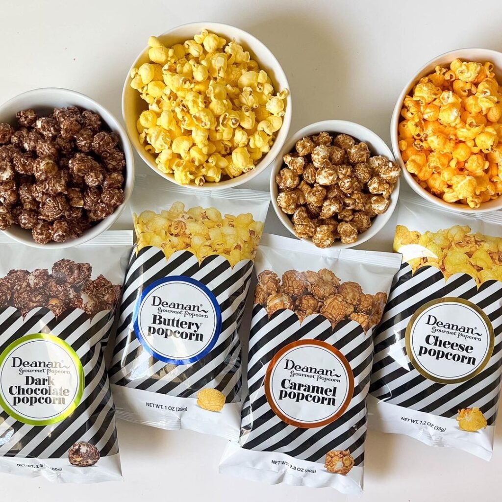 automatic popcorn packaging