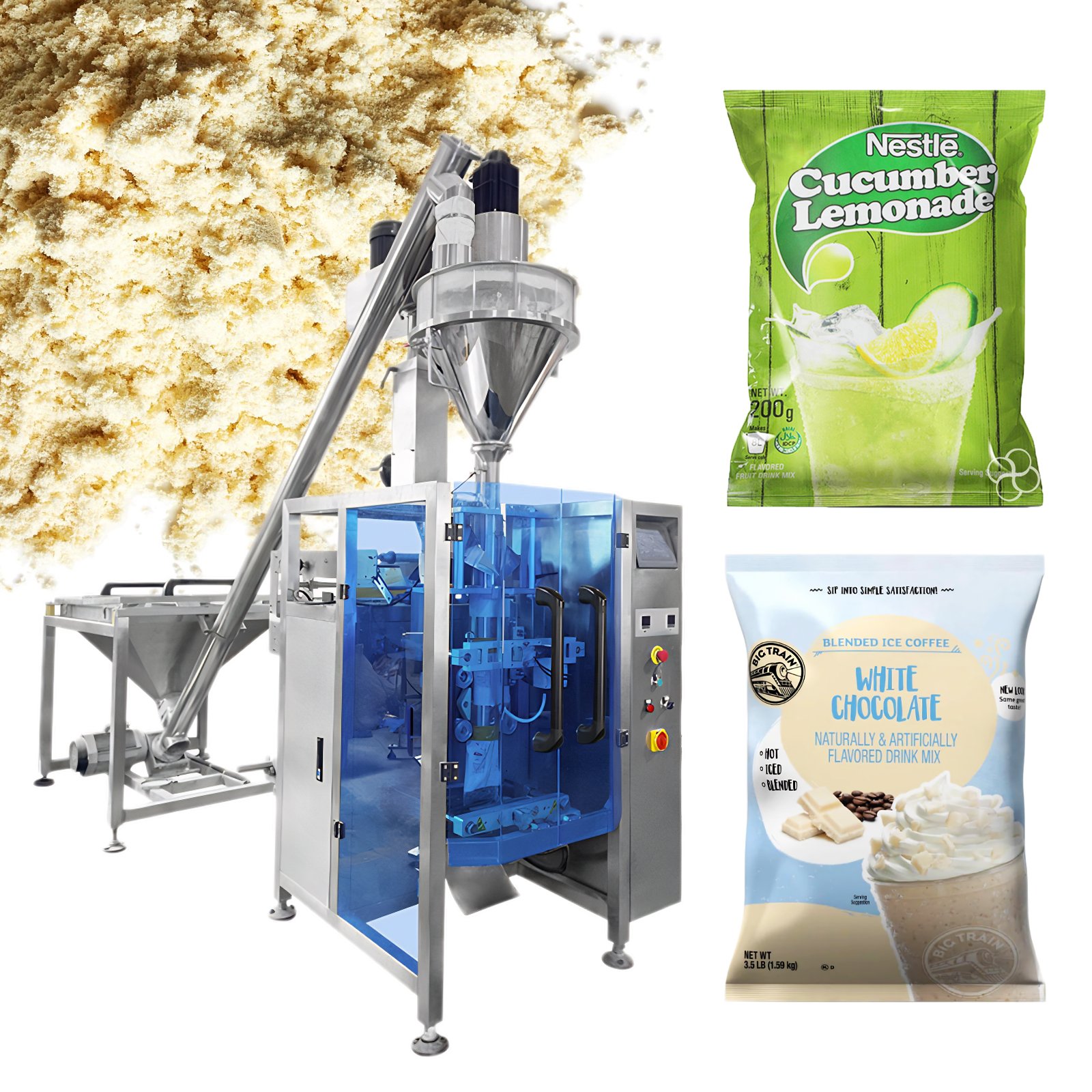 liyangmachinery automatic drink mix powder bagging