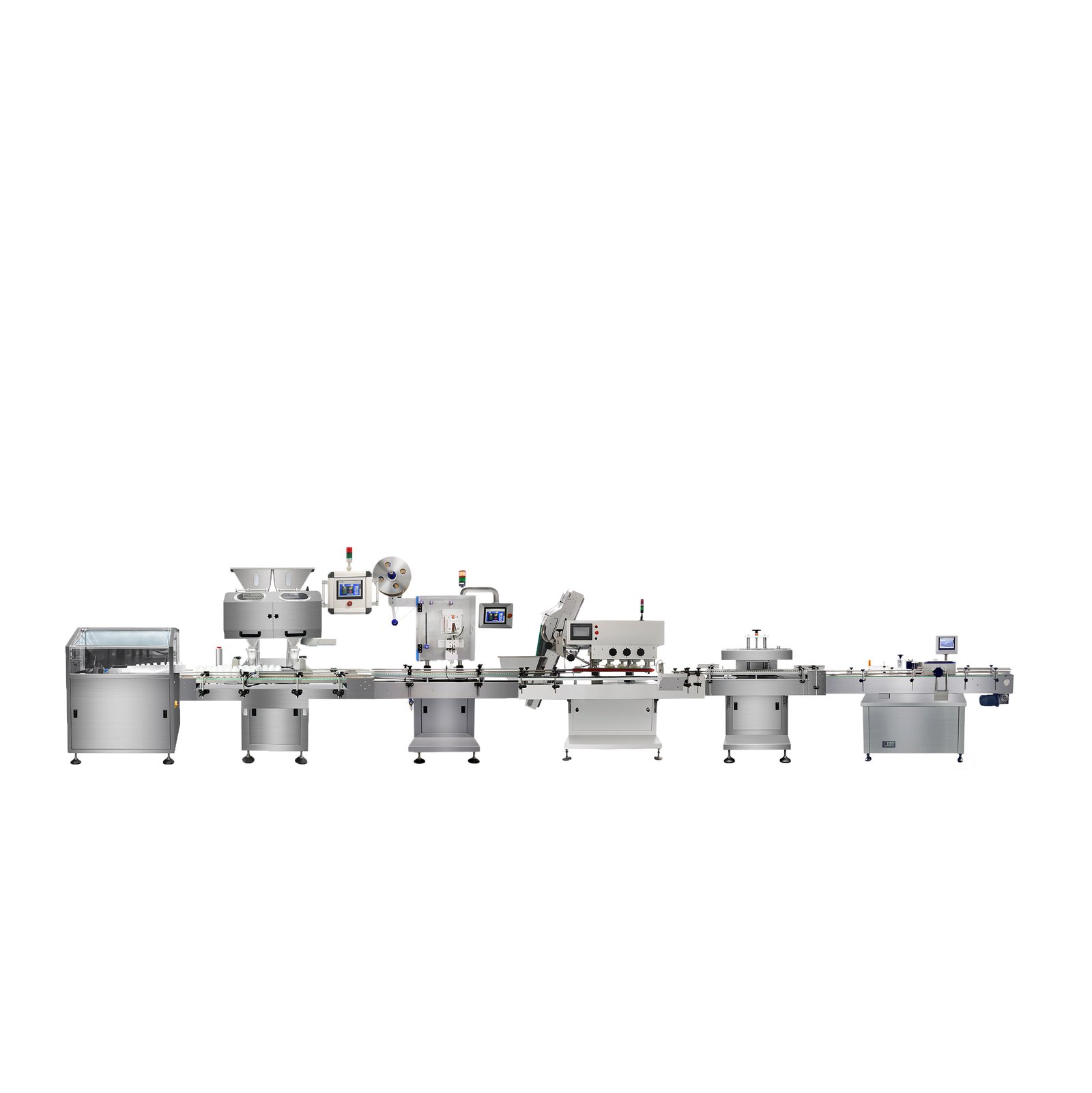 Container Fill Line Automatic Capsule Counting Filling Line - Liyang Machinery Automatic ...